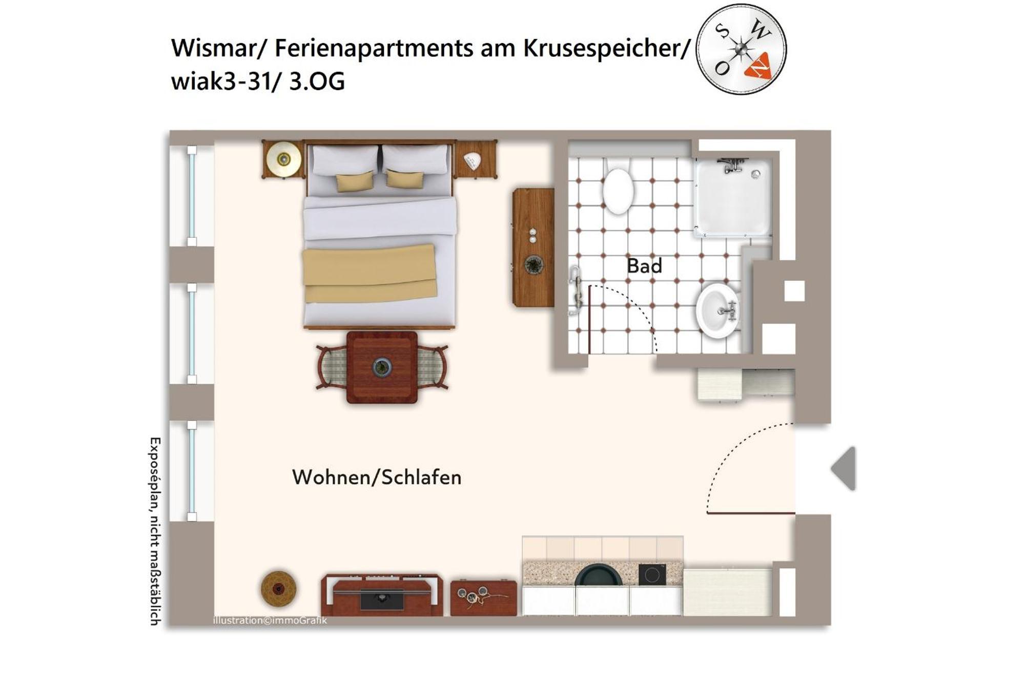 Ferienapartments Am Krusespeicher Ferienapartments Am Krusespeicher 3-31 *